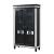 Varian II Glass/Wood Curio w/2 Doors & 2 Drawers