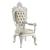 Vanaheim PU/Wood Tufted Dining Arm Chair