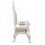 Vanaheim PU/Wood Tufted Dining Arm Chair