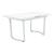 Palton Wood/Metal Extendable Dining Table