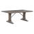 Raphaela Wood/Metal Rectangular Dining Table