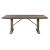 Raphaela Wood/Metal Rectangular Dining Table