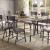 Edina Wood/Metal Rectangular Dining Room Set