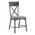 Edina Fabric/Metal Dining Side Chair