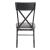 Edina Fabric/Metal Dining Side Chair