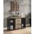 Edina Wood/Metal Rectangular Dining Room Set