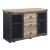 Edina Wood/Metal Server w/2 Doors & 3 Drawers