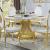 Fallon Faux Marble Round Dining Table