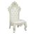 Adara PU/Wood Tufted Dining Side Chair