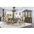 Latisha Wood Extendable Pedestal Dining Room Set