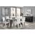 Hussein Marble/Wood Dining Room Set