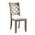 Karsen Fabric/Wood Dining Side Chair