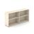 Nova Office Bookcase w/1 Shelf & Plexiglas Insert