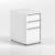Nova Desk High Pedestal w/3 Drawers & Central Locking