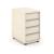 Nova Desk High Pedestal w/4 Drawers & Central Locking
