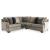 Bovarian 2-Piece Polyester L-Shaped Sectional Sofa