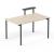 Zedo Single Office Desk for 1 Person w/Side Shelf