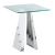 Dominique Glass Square Lamp Table