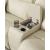 Double Deal 3-Piece Leather Modular Power Reclining Loveseat w/Console