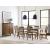 Kafe W80-inch Rectangular Wood ExtendableDining Room Set
