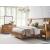 Aspire Affinity Fabric/Wood Upholstered Panel Bedroom Set