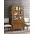 Aspire Summit Wood/Glass Display Cabinet w/Drawer & 4 Doors