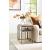 Brighton Acquisitions Rectangular Wood/Metal Chairside Table