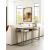 Brighton Acquisitions Rectangular Wood/Metal Sofa Table