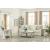Cambric Batiste Rectangular Wood Coffee Table