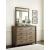 Debut Terra Rectangular Glass/Wood Mirror