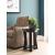 Freeport Acquisitions Round Wood Side Table