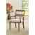 Monogram Clubhouse Wood/Fabric Arm Chair