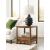 Monogram Parkway Rectangular Wood End Table w/Drawer