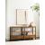 Monogram Boca Rectangular Wood Console Table w/2 Drawers