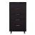 Granville W23.62-inch Tall Narrow Wood Dresser w/5 Full Extension Drawers