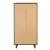 Granville W23.62-inch Tall Narrow Wood Dresser w/5 Full Extension Drawers