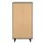 Granville W23.62-inch Tall Narrow Wood Dresser w/5 Full Extension Drawers
