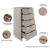 Granville W23.62-inch Tall Narrow Wood Dresser w/5 Full Extension Drawers