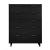 Granville 45.27-inch Tall Wood Dresser w/5 Full Extension Drawers