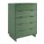 Granville 45.27-inch Tall Wood Dresser w/5 Full Extension Drawers