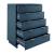 Granville 45.27-inch Tall Wood Dresser w/5 Full Extension Drawers