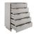 Granville 45.27-inch Tall Wood Dresser w/5 Full Extension Drawers