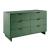 Granville 55.07-inch Wide Wood Double Dresser w/6 Full Extension Drawers
