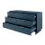 Granville 55.07-inch Wide Wood Double Dresser w/6 Full Extension Drawers