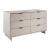 Granville 55.07-inch Wide Wood Double Dresser w/6 Full Extension Drawers