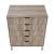 DUMBO 5-Drawer Tall MDF Dresser