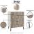 DUMBO 5-Drawer Tall MDF Dresser
