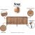 DUMBO 6-Drawer Low MDF Double Dresser