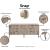 DUMBO 6-Drawer Low MDF Double Dresser