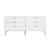 DUMBO 6-Drawer Low MDF Double Dresser